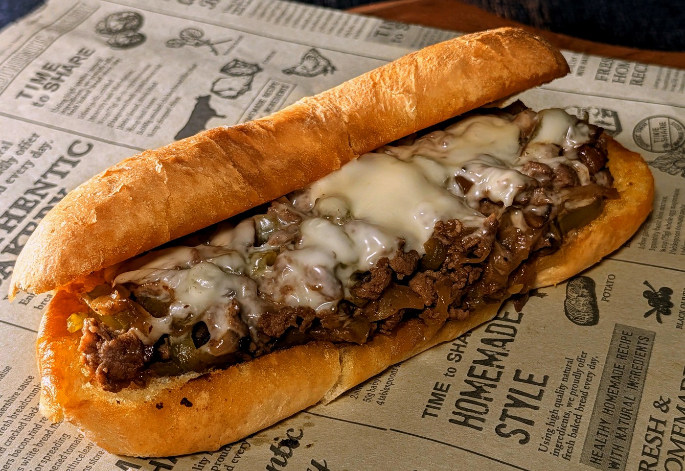 Beef Philly Cheesesteak